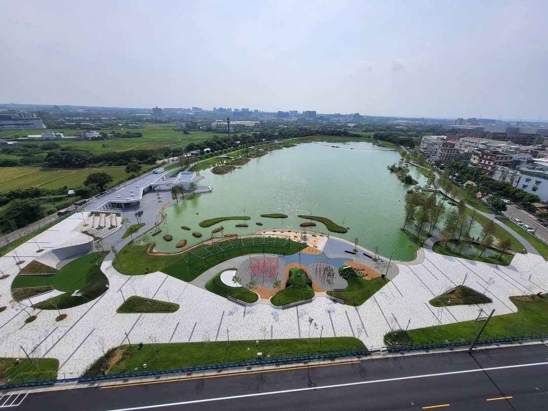 華興池公園-空拍圖